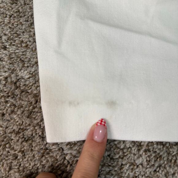 FIFTEEN TWENTY Women's Button Up Short Size 2 In Off White - Picture 8 of 15